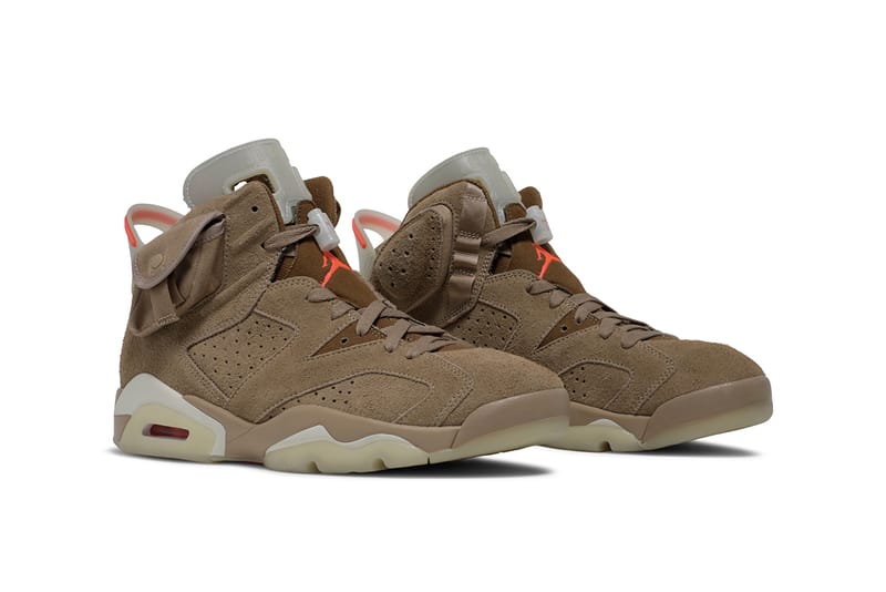 Jordan 6 Retro Travis Scott British Khaki